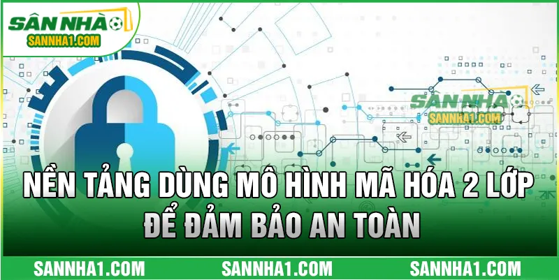 Nền tảng dùng mô hình mã hóa 2 lớp để đảm bảo an toàn