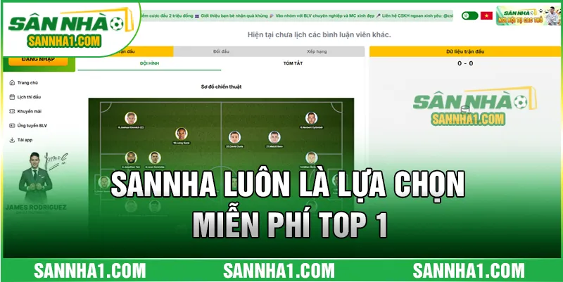 SANNHA luôn là lựa chọn miễn phí top 1